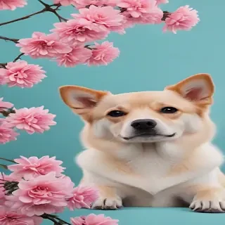 aesthetic dog wallpaper