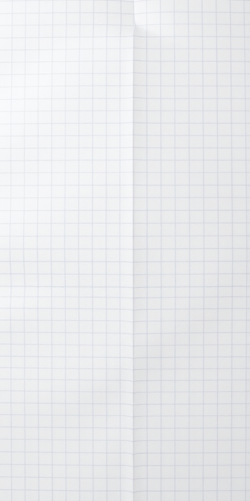 Create a high-resolution image of a textured grid paper background with faint horizontal and vertical lines, shot with a Canon EOS R5, 50mm lens, aperture f/8, ISO 100, with soft diffused lighting for an even, clean look.