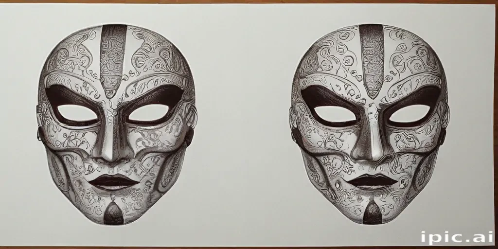 mask drawing