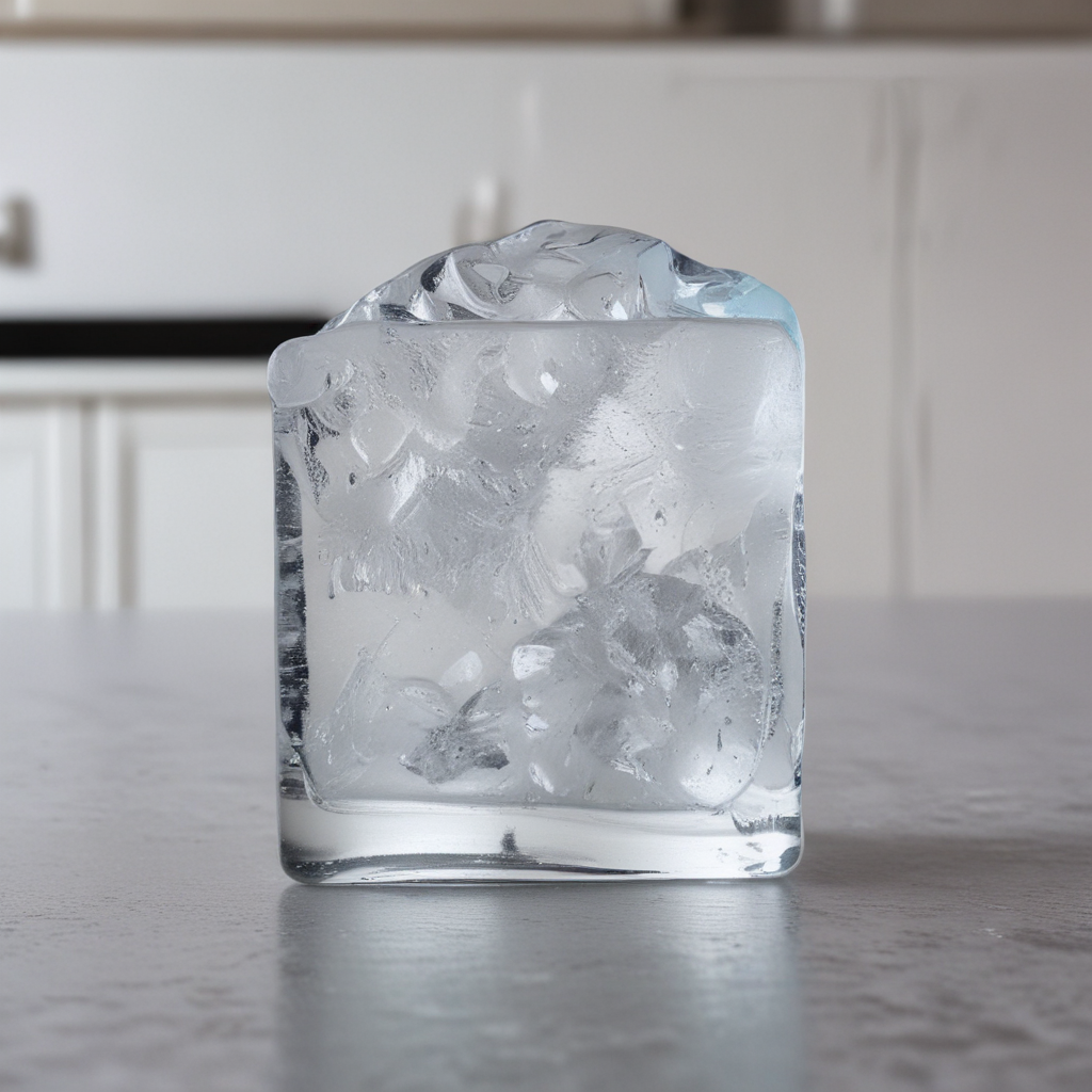 ice in kitchen
