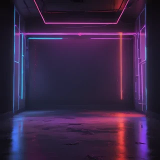 neon background aesthetic