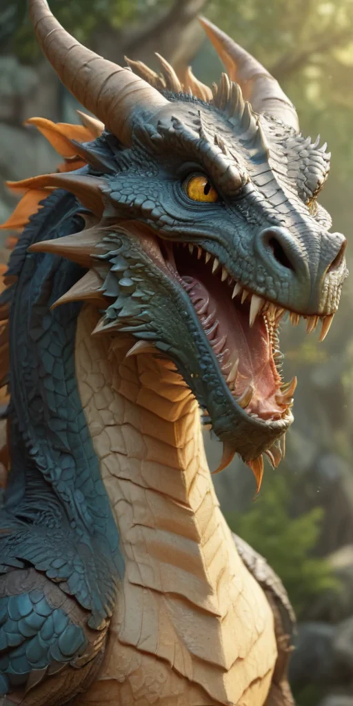 cartoon of a dragon