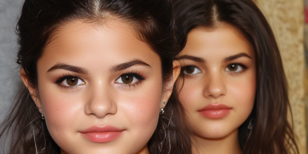 selena gomez childhood