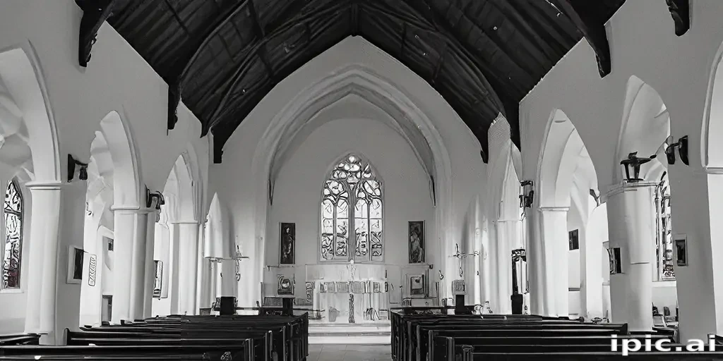 church drawing