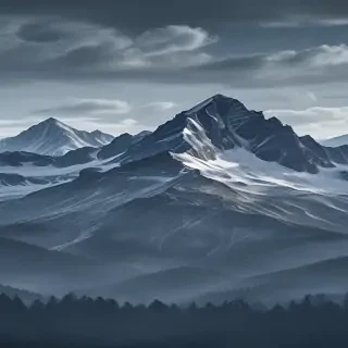 mountains transparent