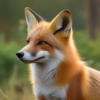 background fox