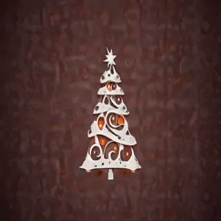 iphone simple christmas wallpaper