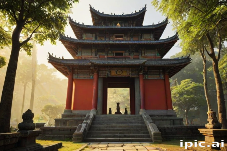 temple background