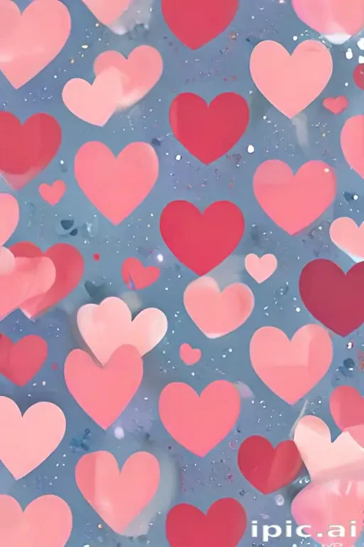 cute heart background