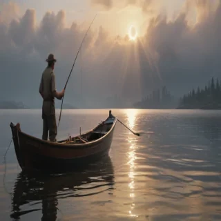 rod in fishing