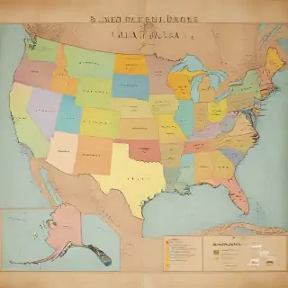 map of the usa states