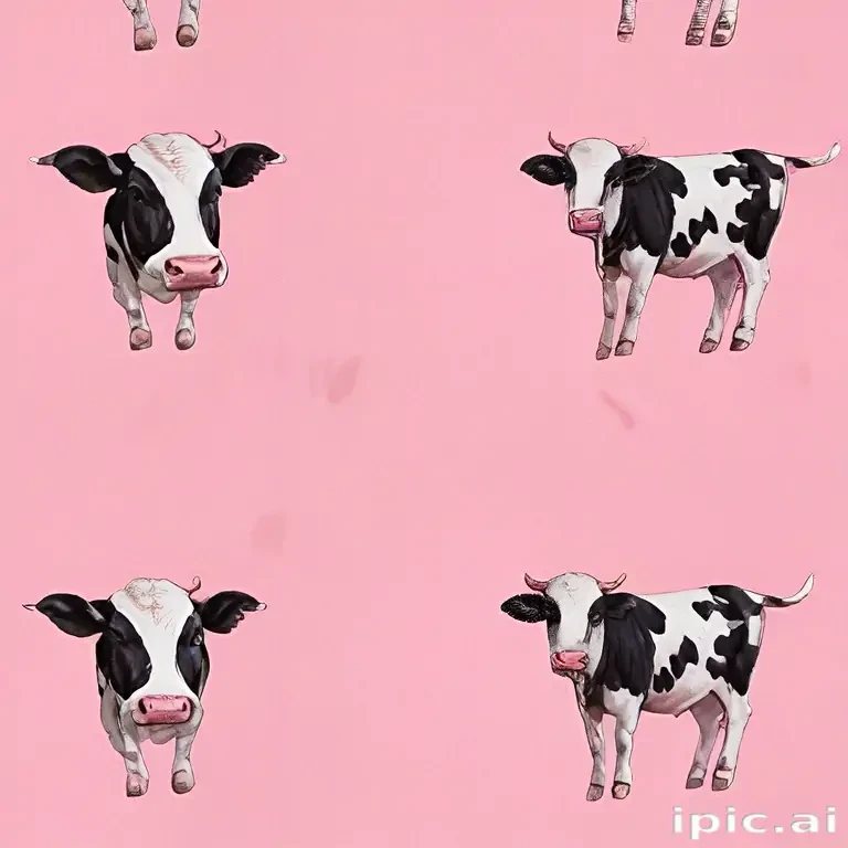 pink cow print wallpaper