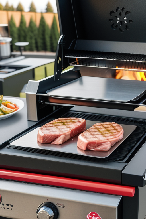 flat top grill with air fryer