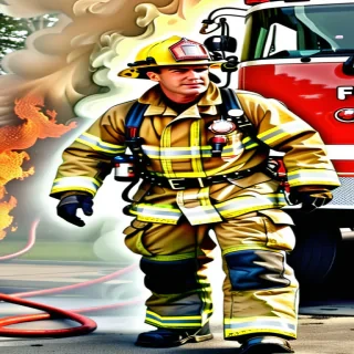 fire fighter wallpaper