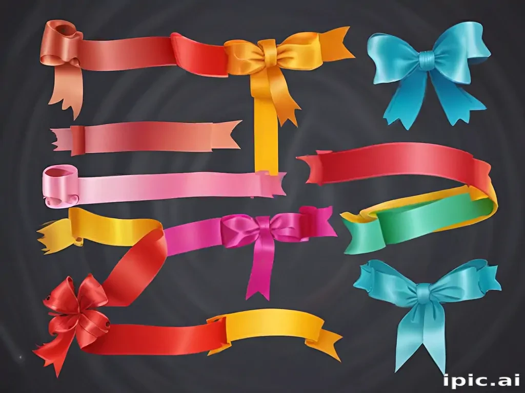 ribbon banners