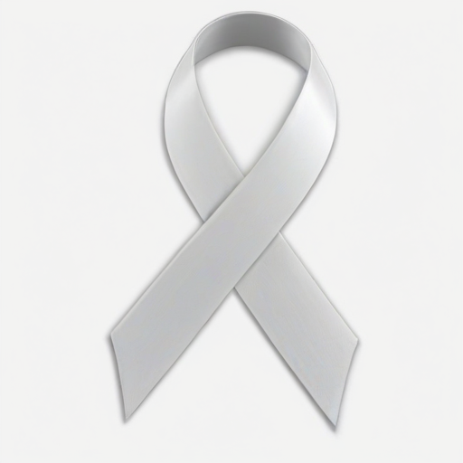 white ribbon png