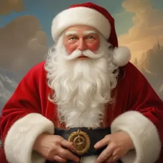 vintage santa image