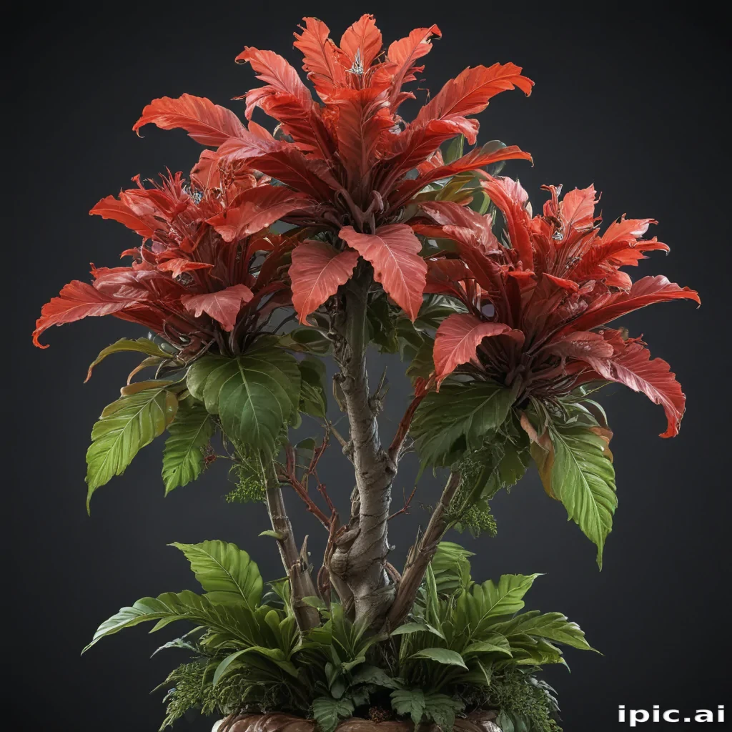 plant no background