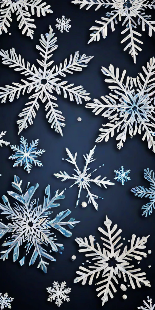 png snowflakes