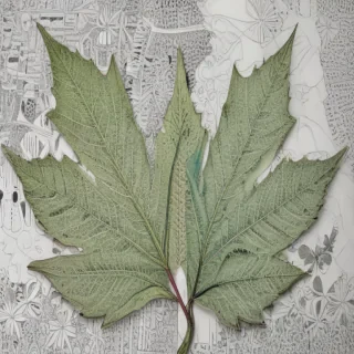 leaf doodle