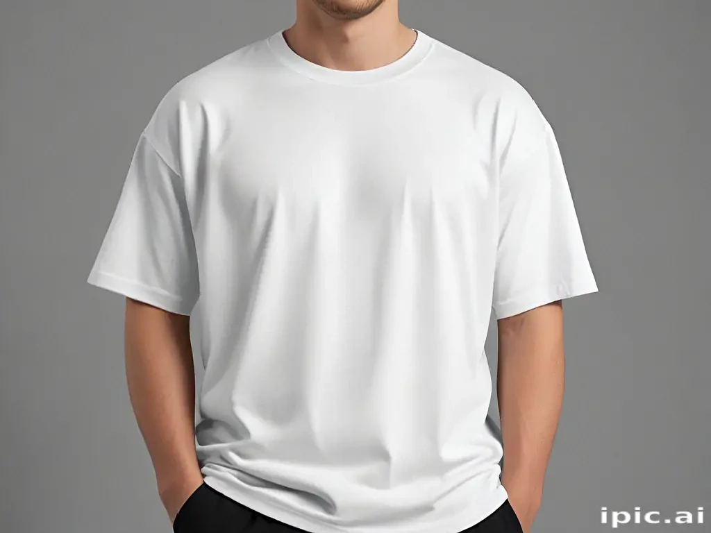 oversized t shirt mockup