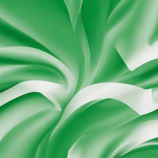green and white background
