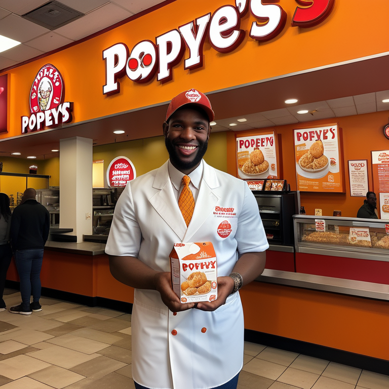 does popeyes use peanut oil