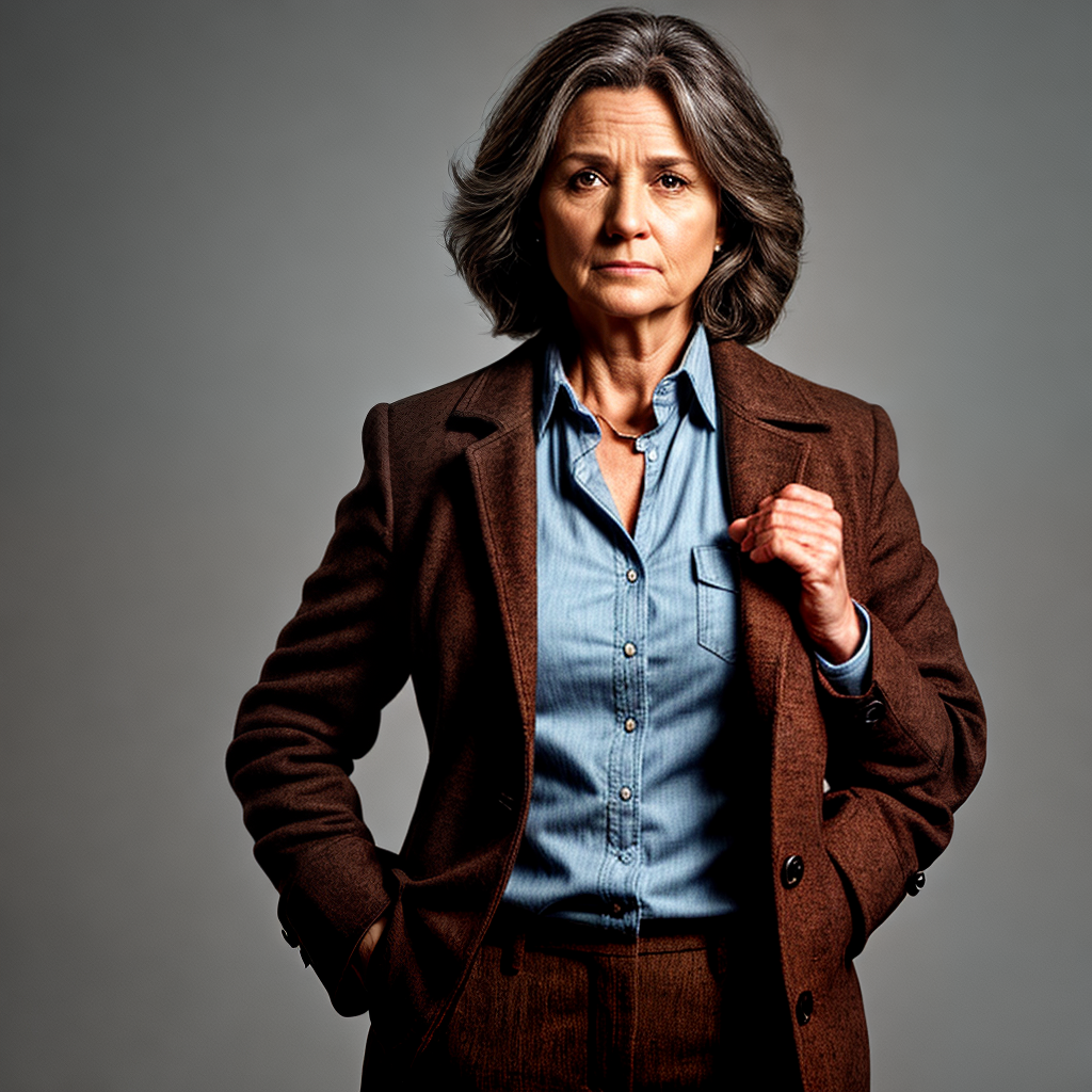 Middle Aged Female Detective
