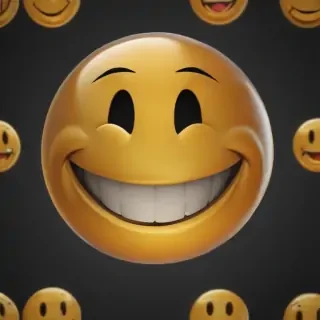 smiley face transparent background