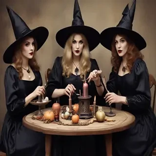 vintage witches