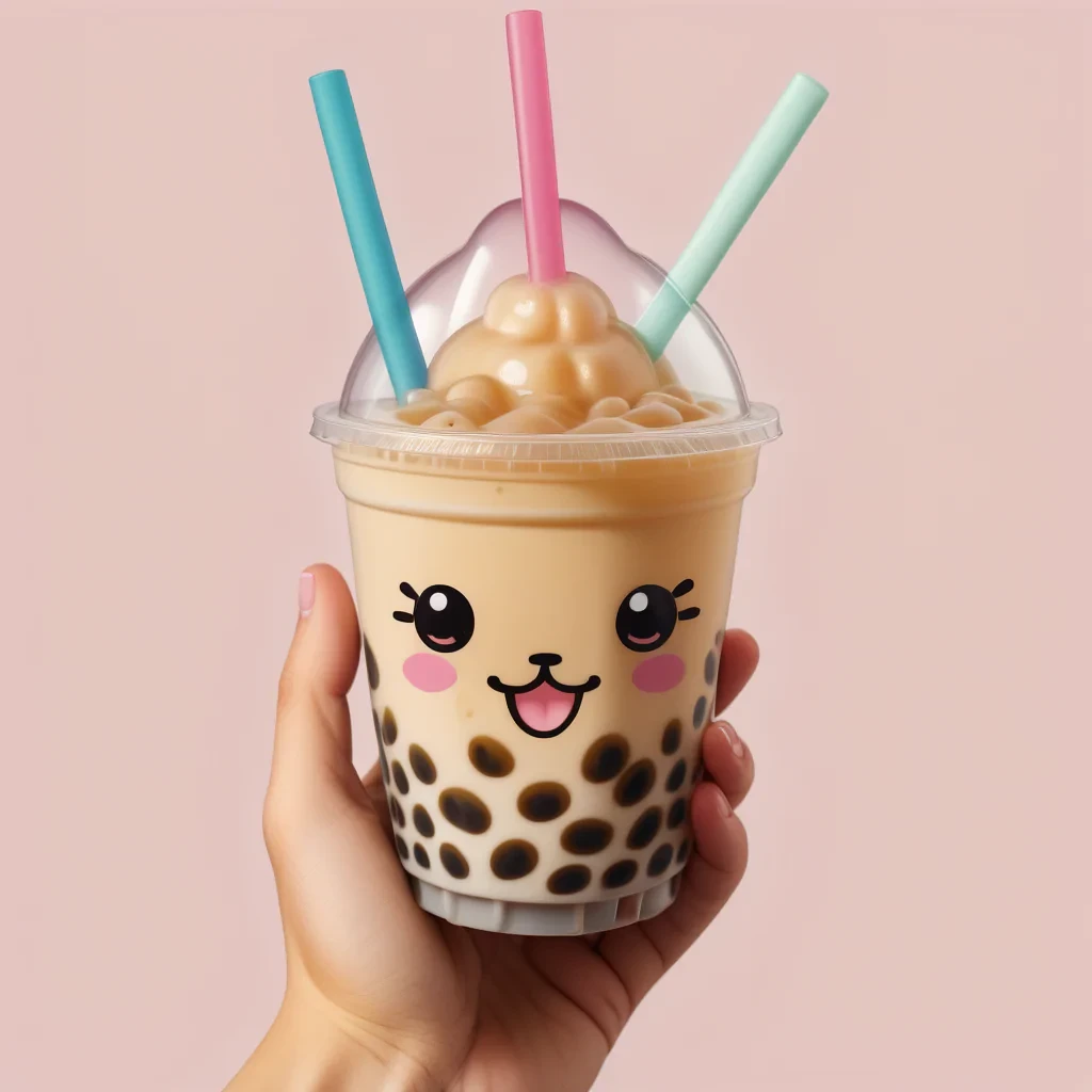 cute boba tea