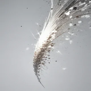 sparkles white background