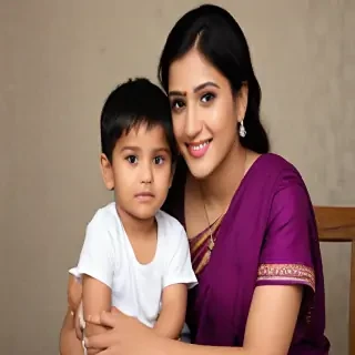 indian mom and son