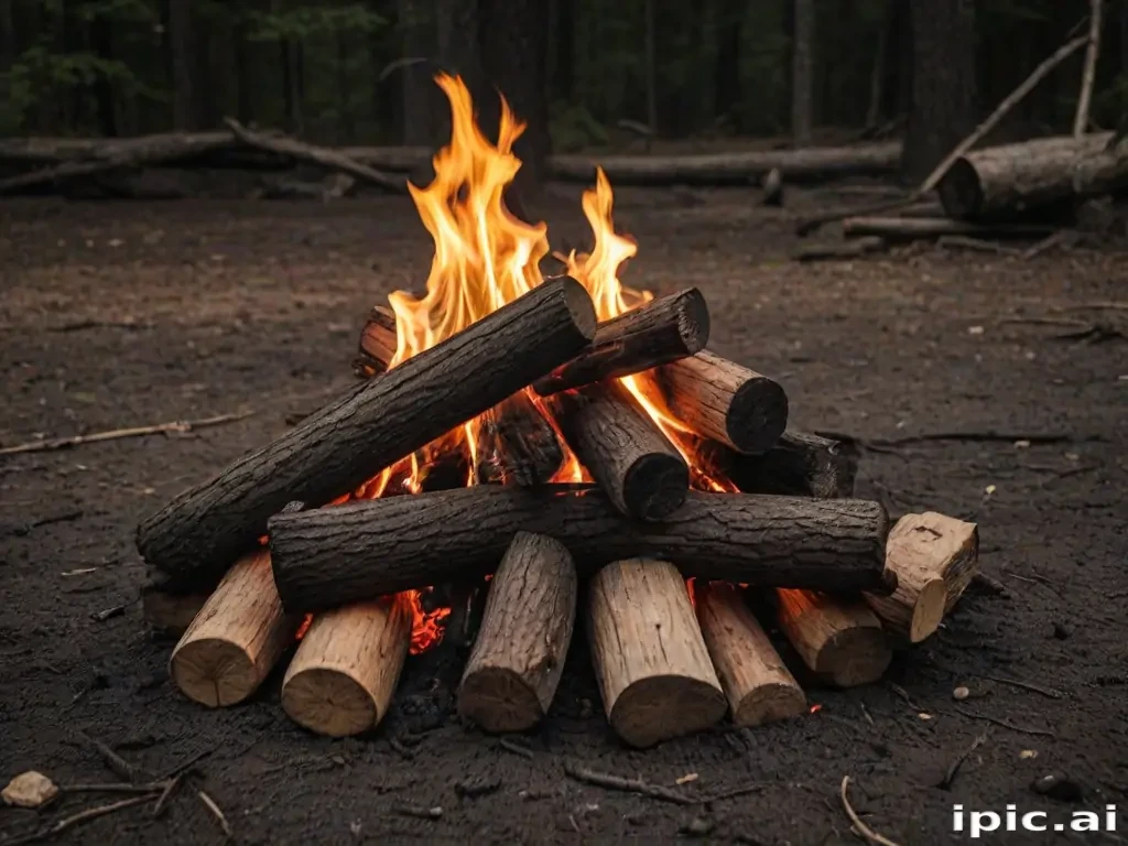 camp fire png