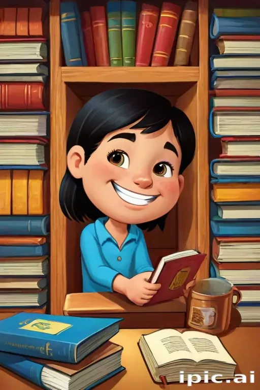 book cartoon image