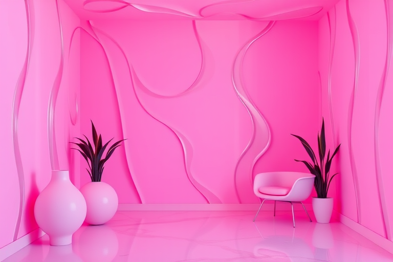 hot pink aesthetic wallpaper
