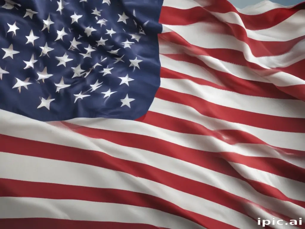 usa flag transparent