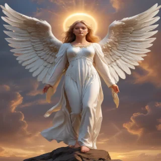 clipart of angels with wings