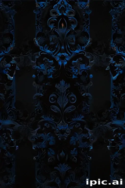 black and blue wallpaper