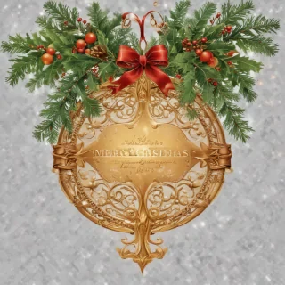 merry christmas clip art transparent background