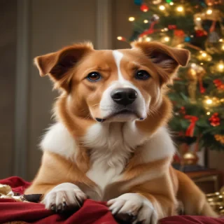 dog pictures christmas