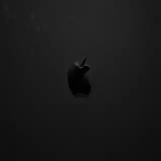 black ios wallpaper
