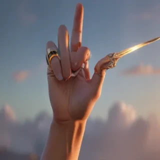 pointing at you