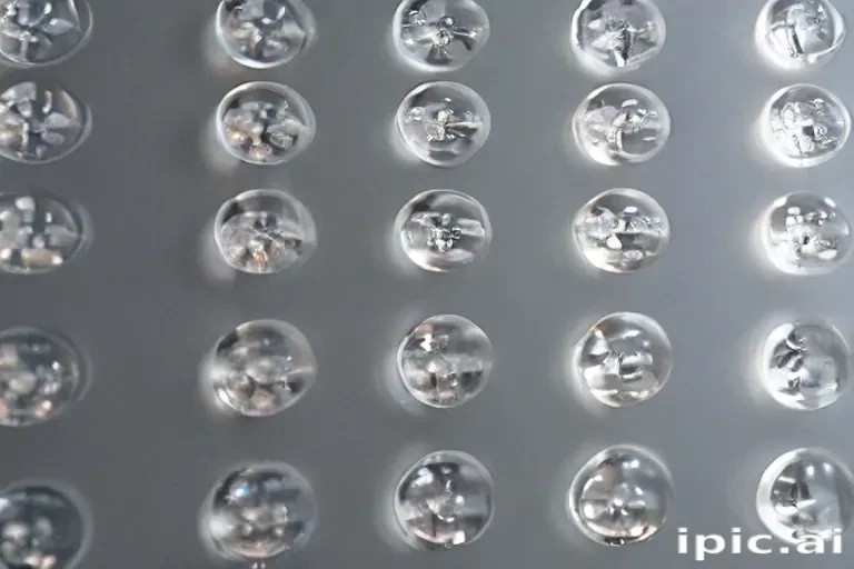 sparkling transparent