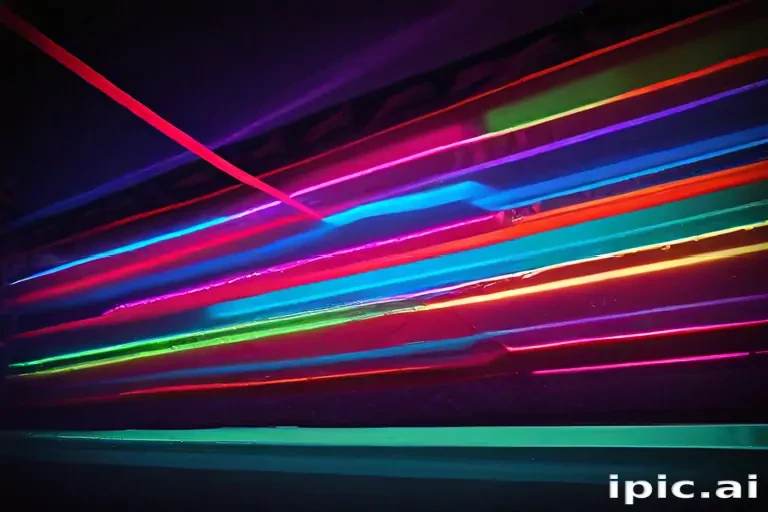neon color background