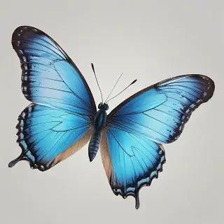 blue butterfly png