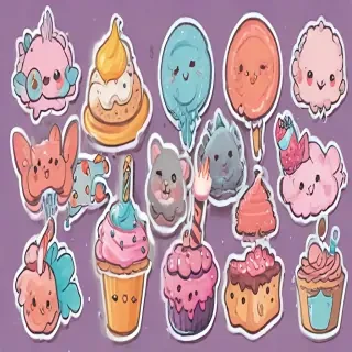 free digital stickers png