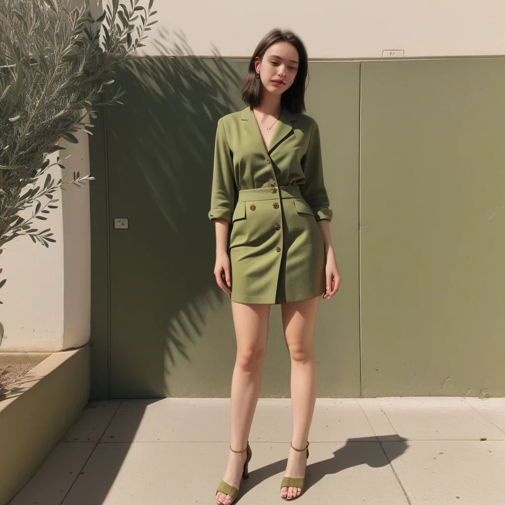 aesthetic olive green