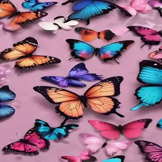 aesthetic butterfly background