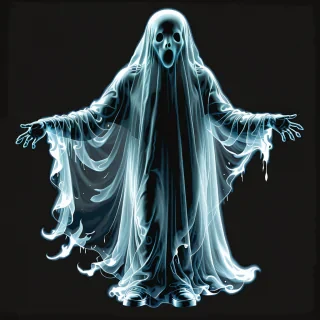 transparent ghost